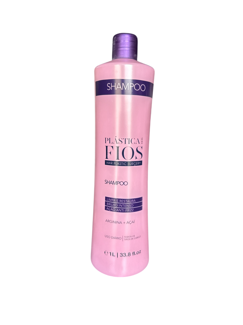 Cadiveu Plastica Dos Fios Plastic Surgery Shampoo For  Hair Restoration 34fl 0z 1000ml - Keratinbeauty