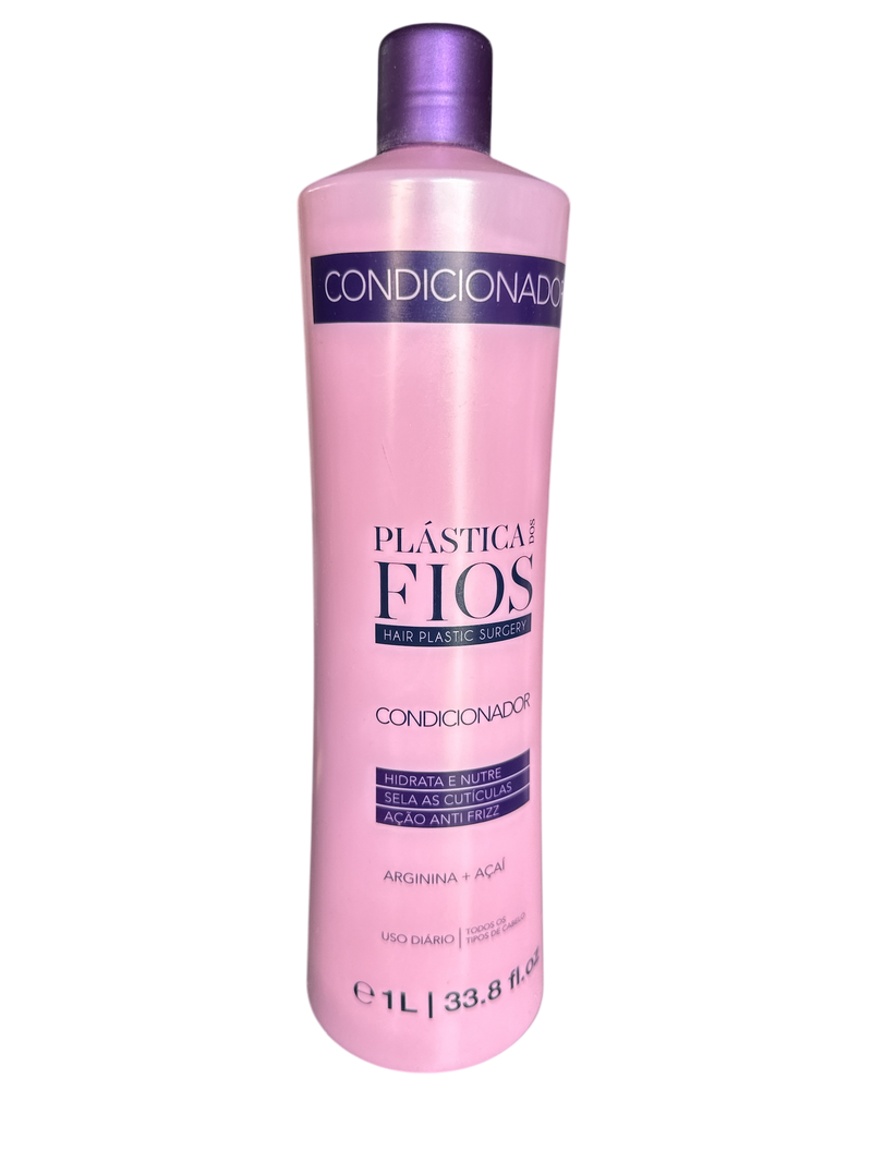 Cadiveu Plastica Dos Fios Conditioner For  Hair Hydration And Nutrition  34fl 0z 1000ml - Keratinbeauty