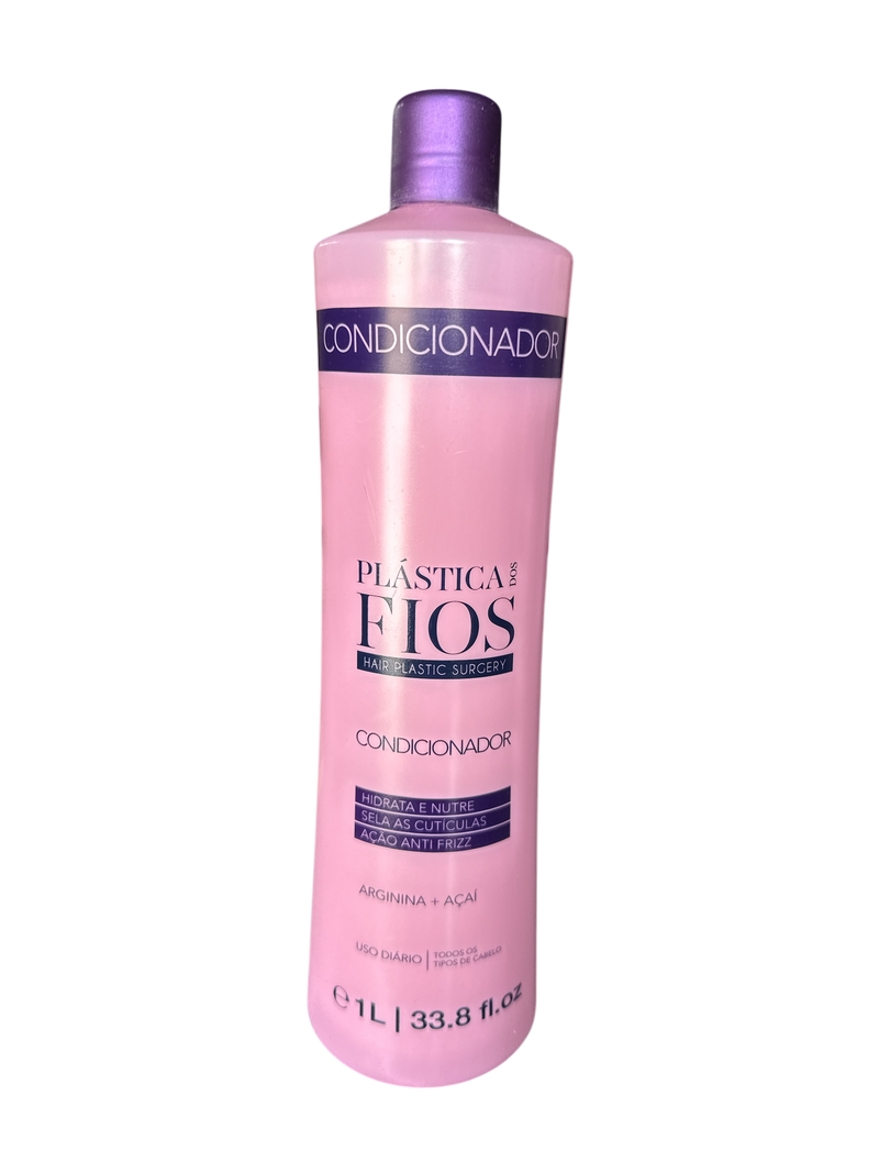 Cadiveu Plastica Dos Fios Conditioner For  Hair Hydration And Nutrition  34fl 0z 1000ml - Keratinbeauty