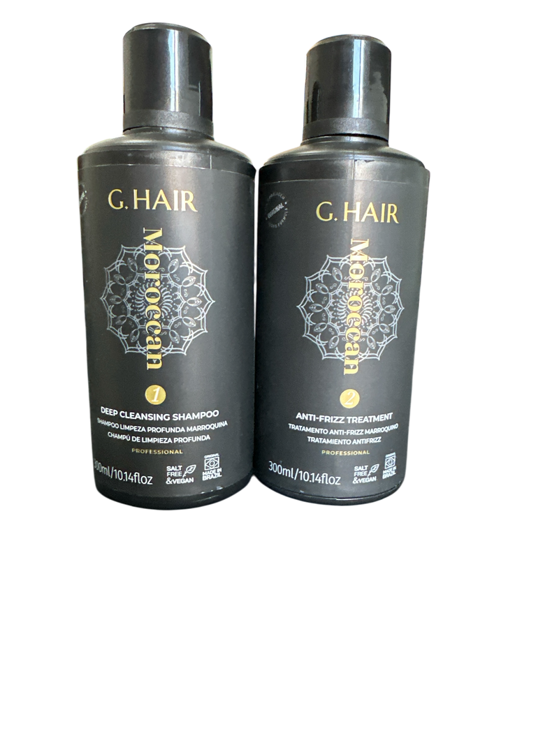 INOAR BRAZILIAN KERATIN MOROCCAN TREATMENT KIT 300ml (10.14z) - Keratinbeauty