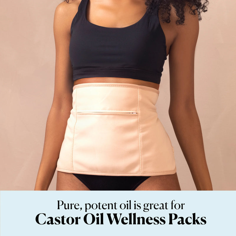 Organic Castor Oil to Condition for Fuller-Looking Hair, Lashes, and Brows, 16 Fl Oz